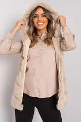 Hooded coat