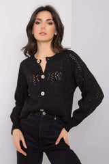 Black cardigan