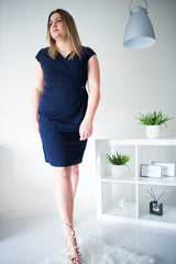 Fitted evening dress
