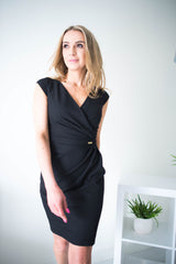 Fitted evening dress