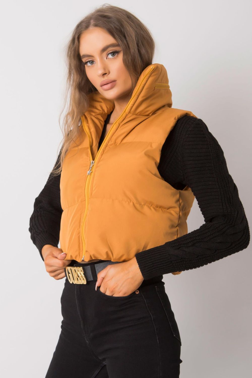 Zippered coat
