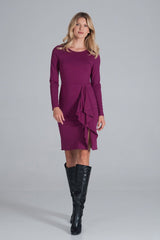 Draped dress
