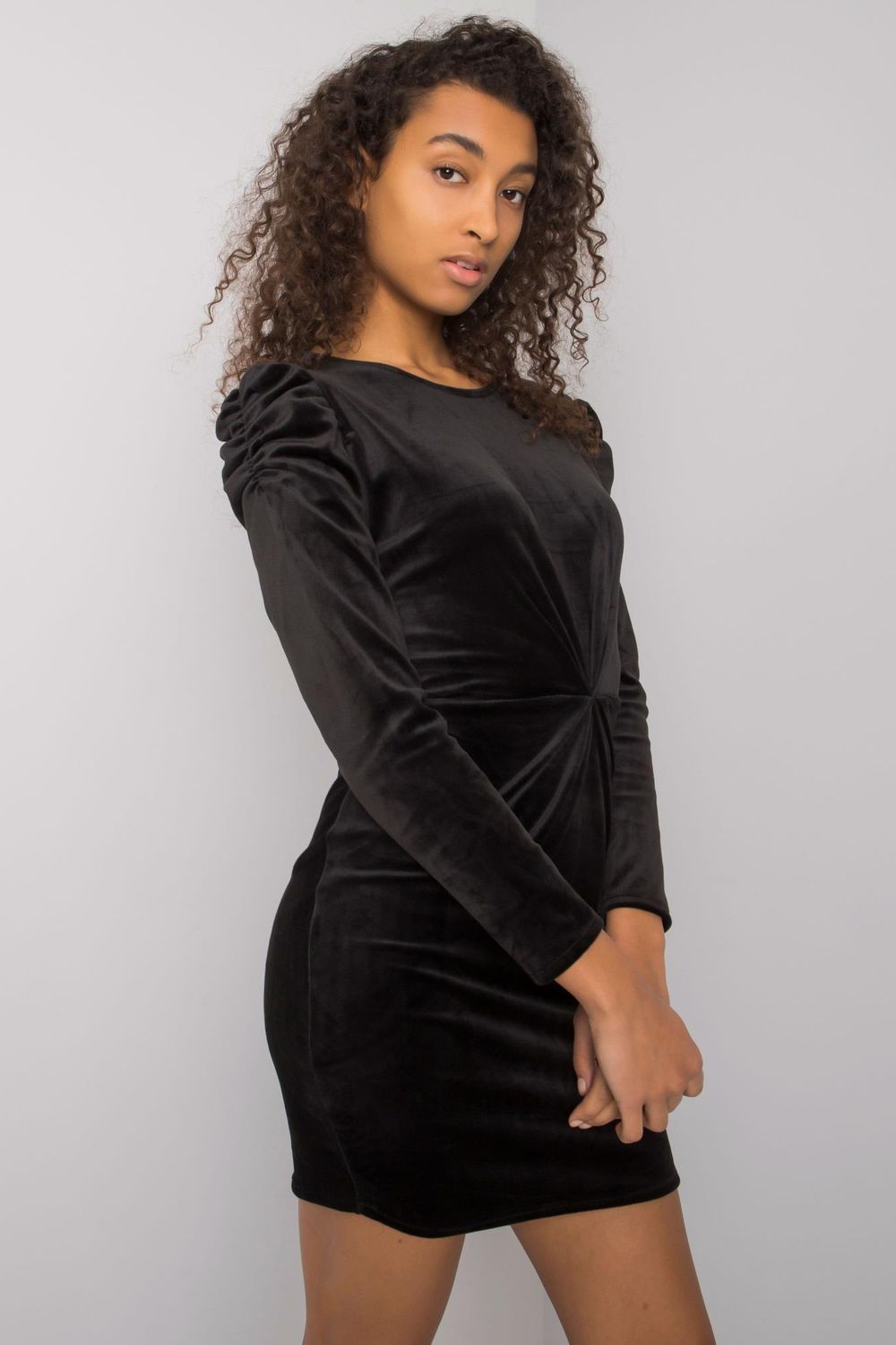Fitted evening dress
