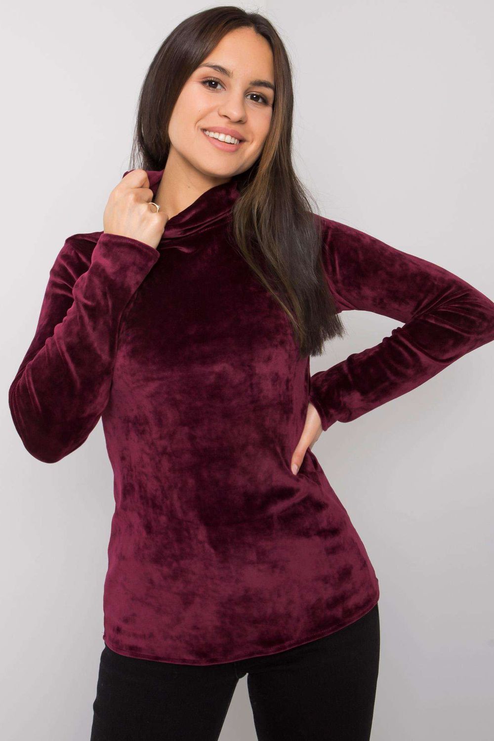 Velour jumper