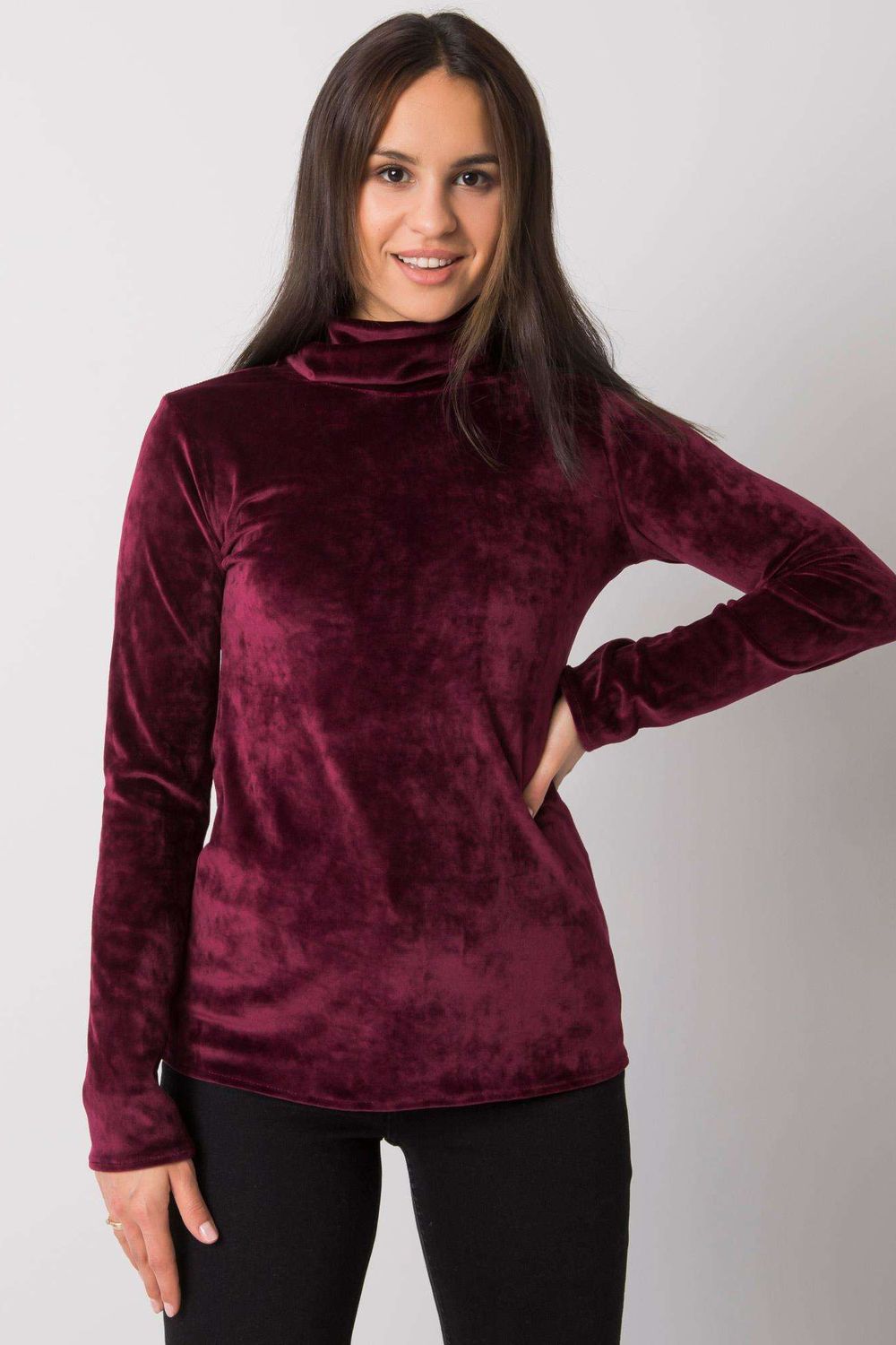 Velour jumper