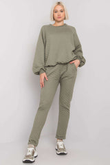 Quilted trousers