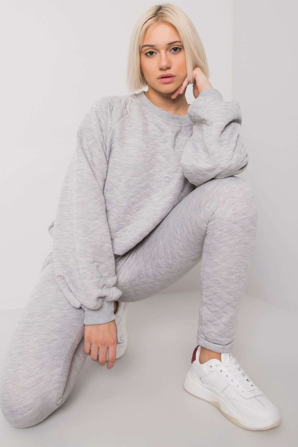 Quilted trousers