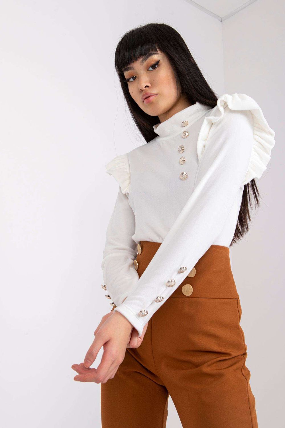 Velour blouse