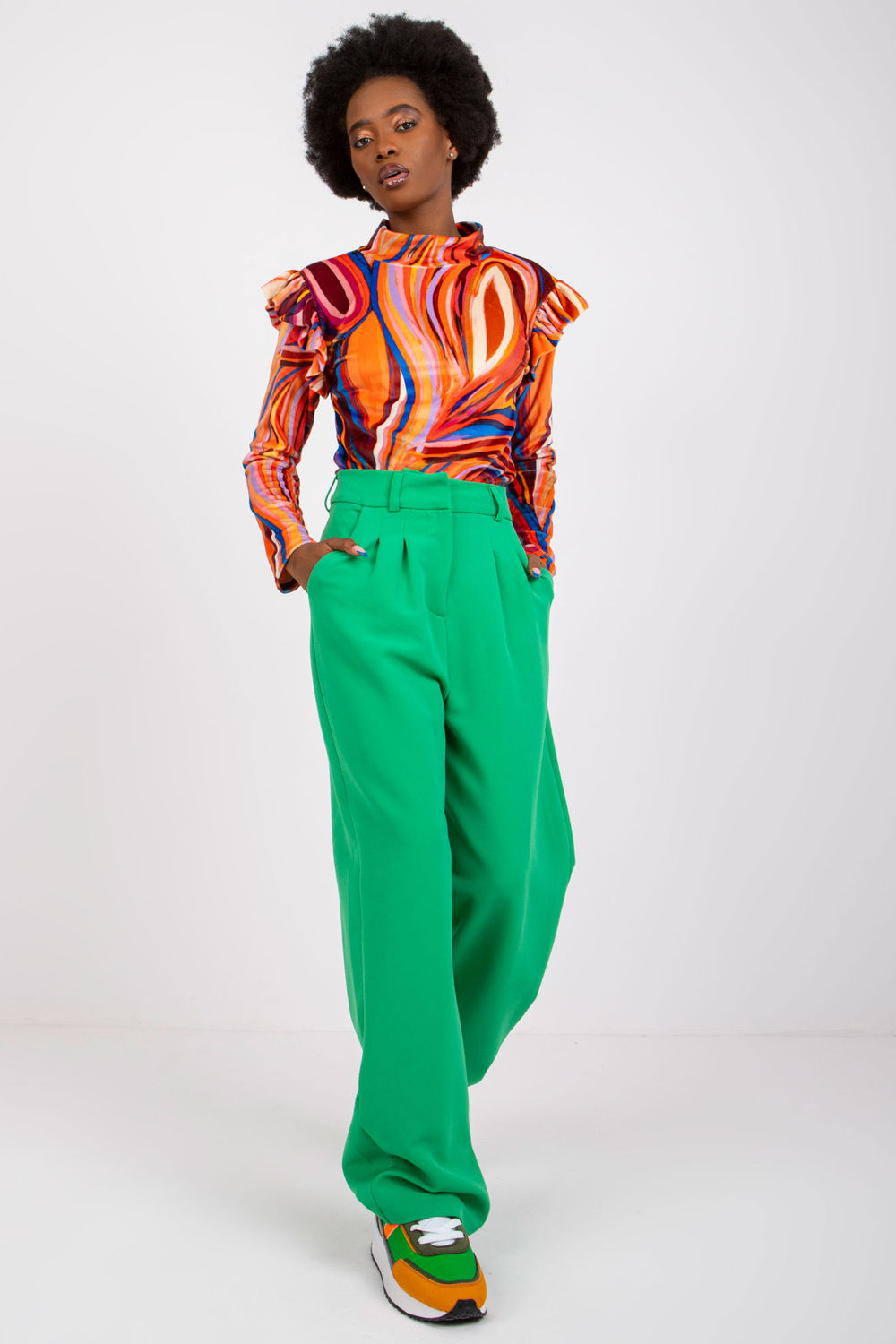 Velour blouse