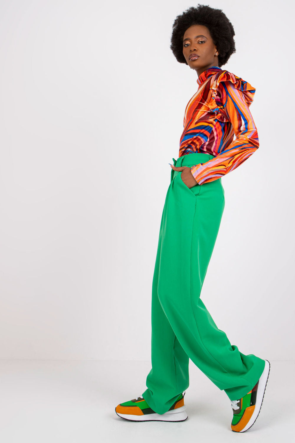 Velour blouse