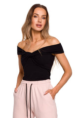 Draped blouse