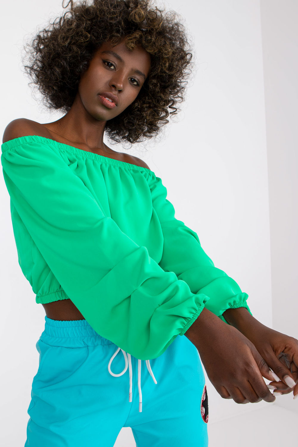 Polyester blouse