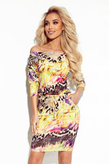 Suede dress