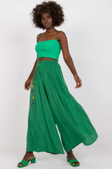 Wide-leg trousers