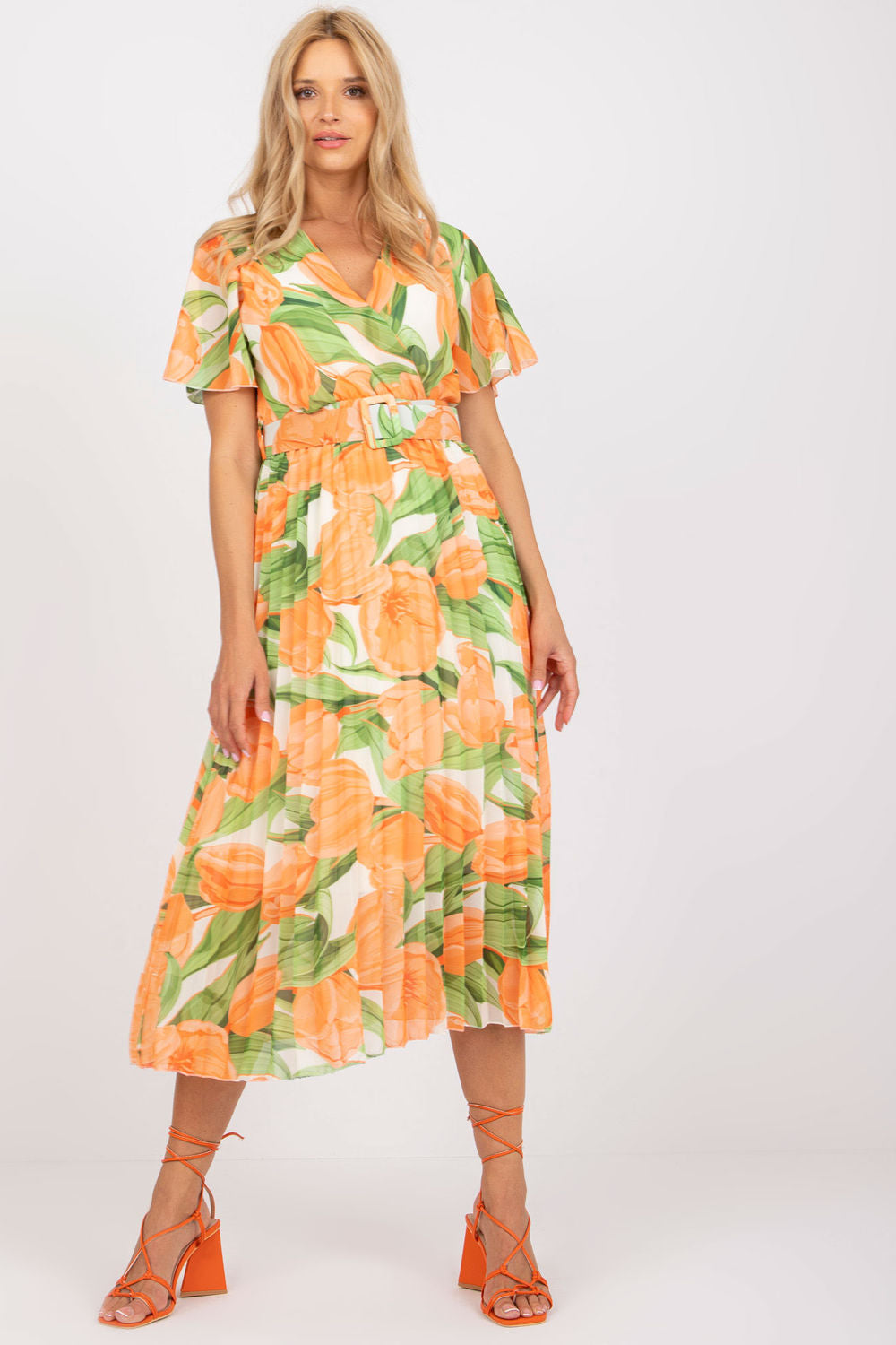 Pleated dress