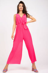Pleated playsuit