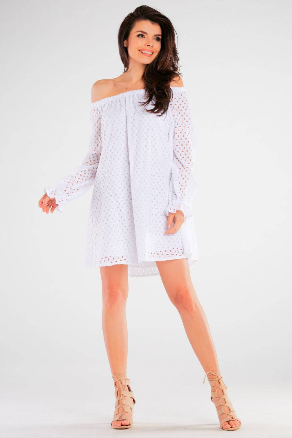 Openwork dress from Awama