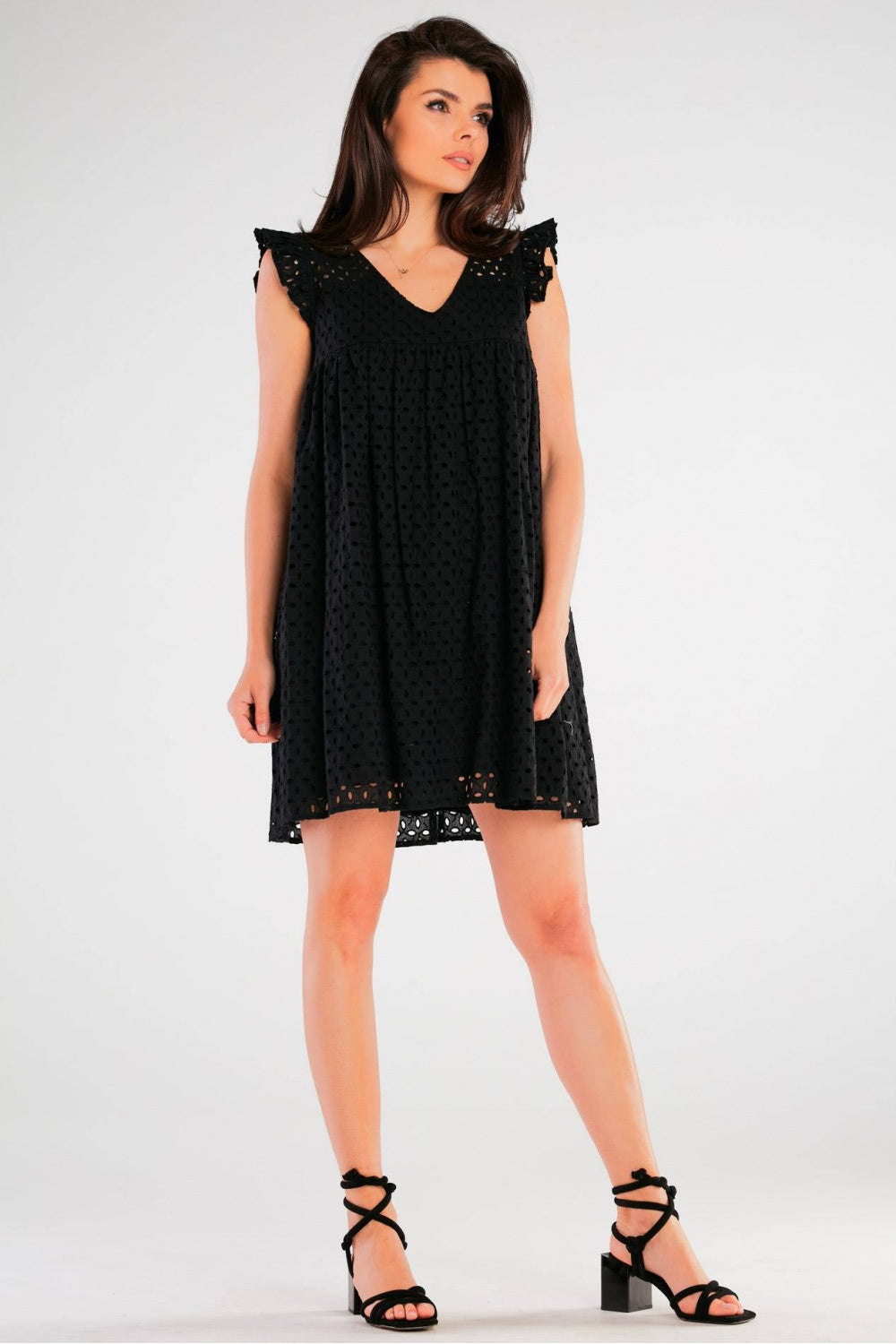 Openwork dress from Awama