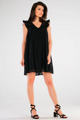 Openwork dress from Awama