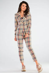 Fitted trousers