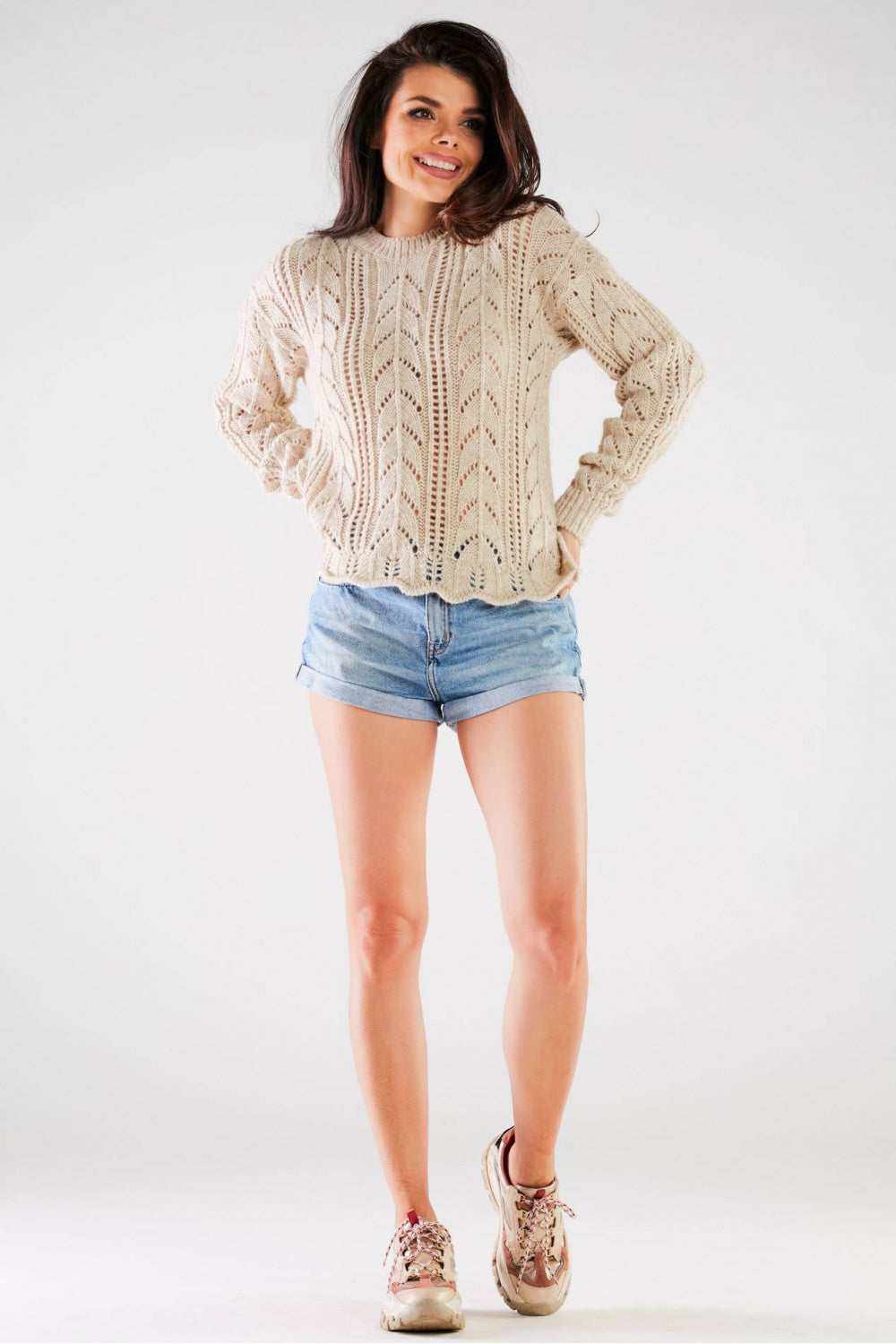 Ribbed jumper