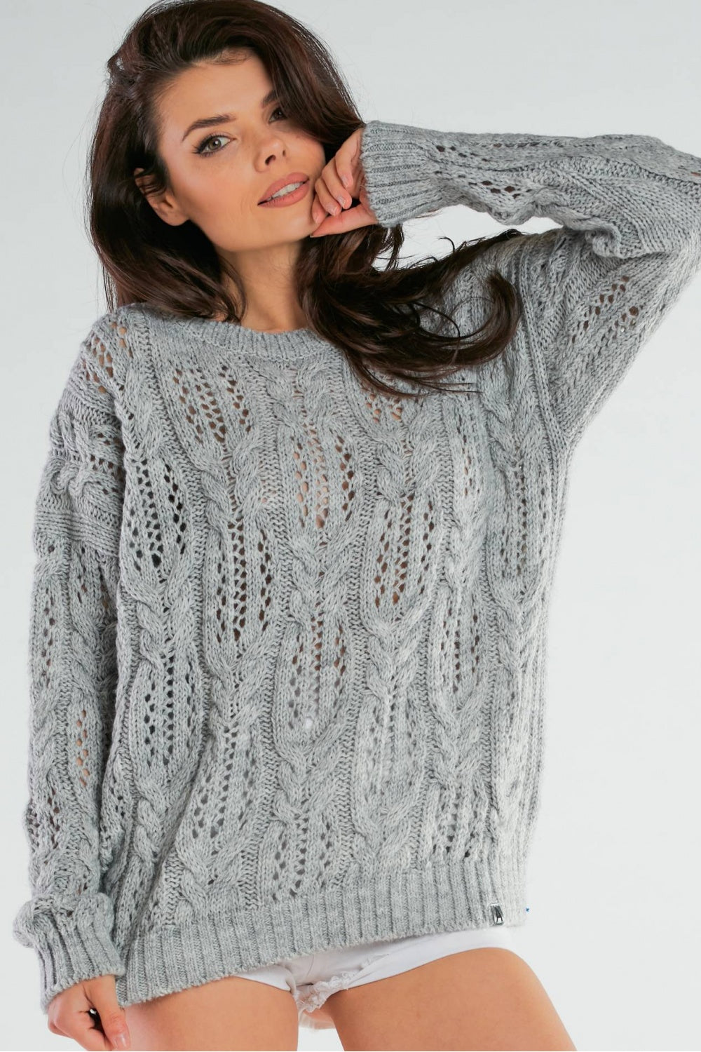 Openwork jumper from Awama