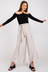 Wide-leg trousers