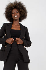 Buttoned jacket