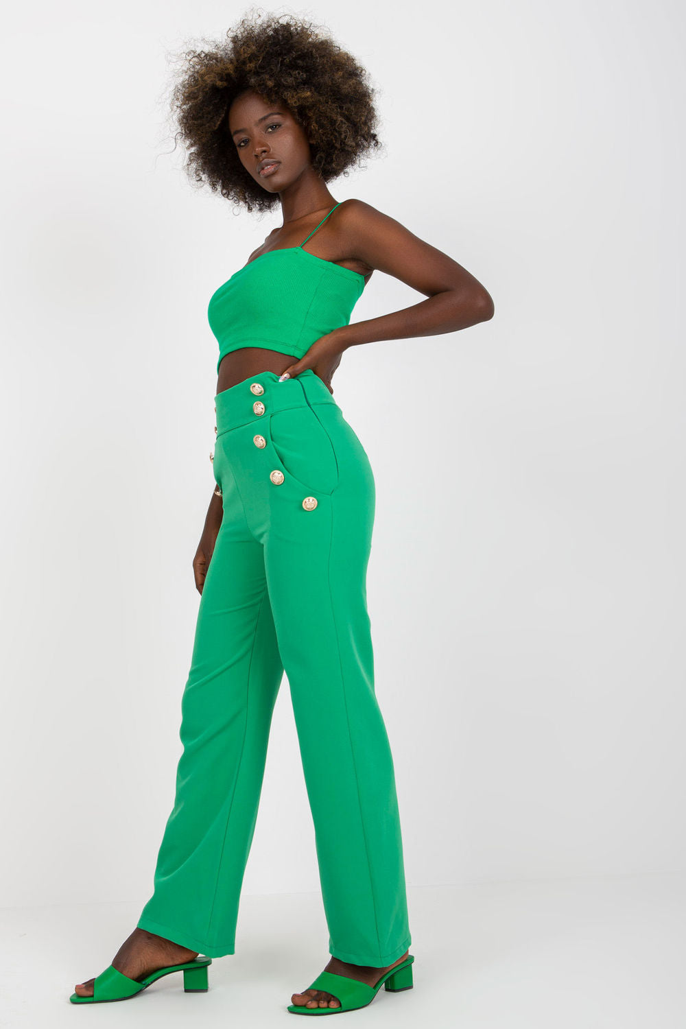 Polyester trousers
