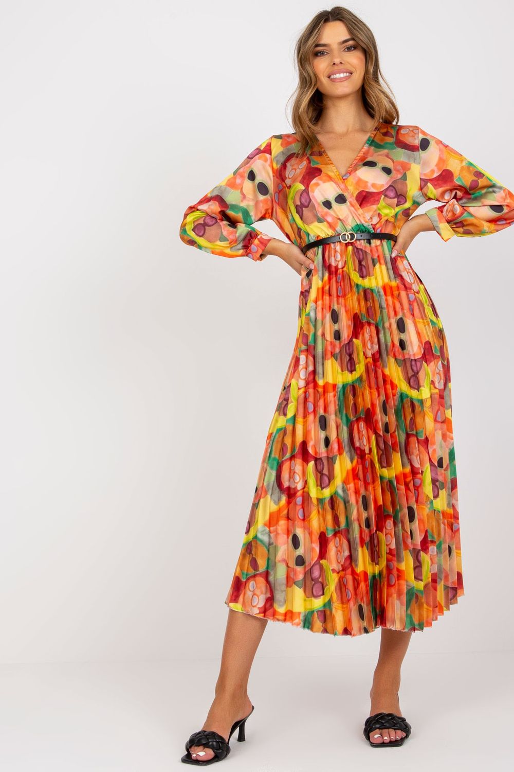 Pleated dress
