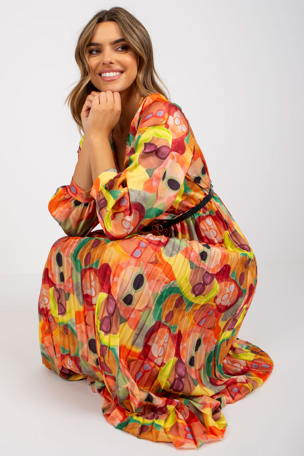 Pleated dress