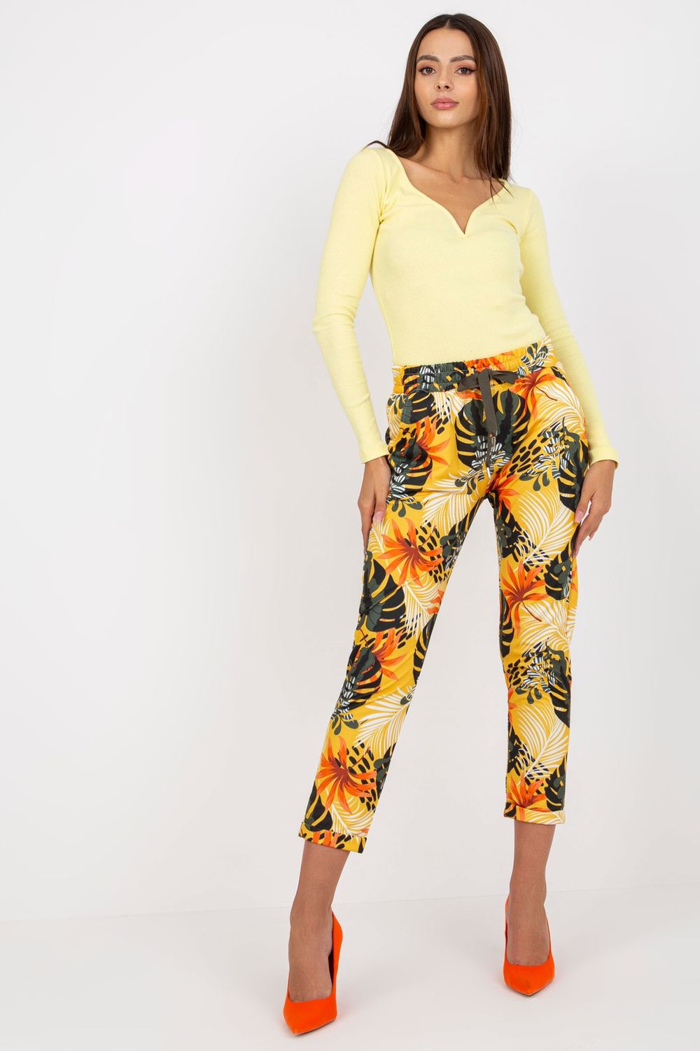 Patterned joggers