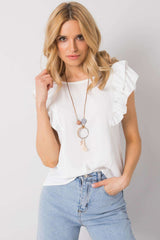 Ruffled blouse