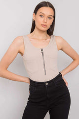 Zipped top