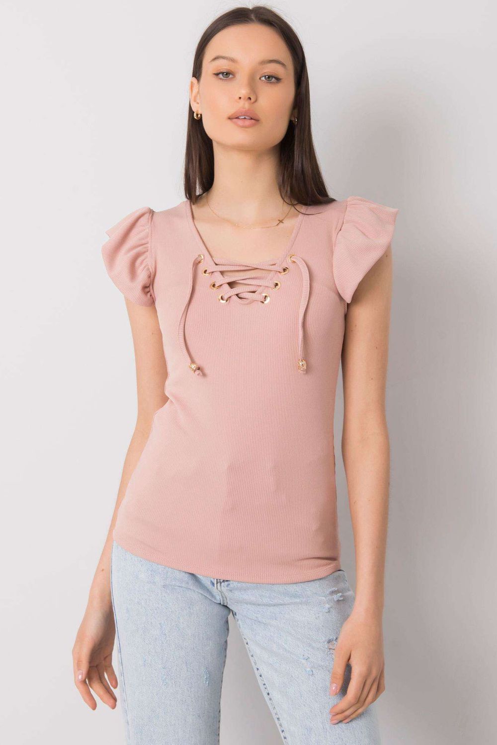 Ribbed blouse