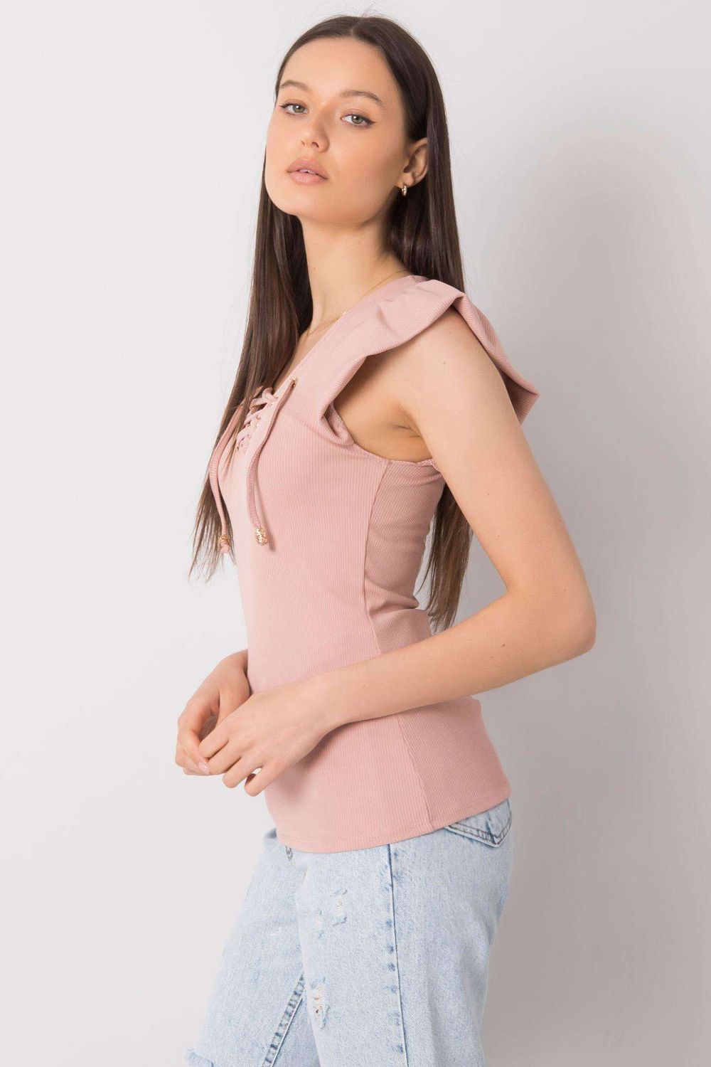 Ribbed blouse