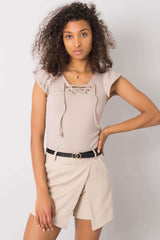 Ribbed blouse