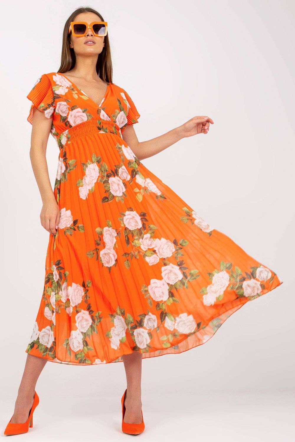 Pleated dress