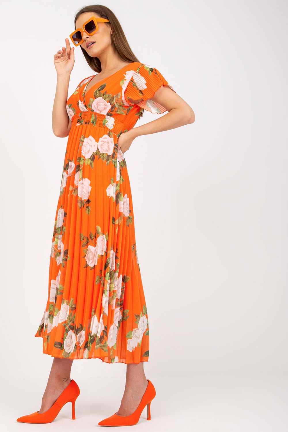 Pleated dress