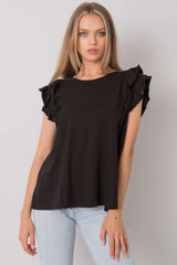 Ruffled blouse