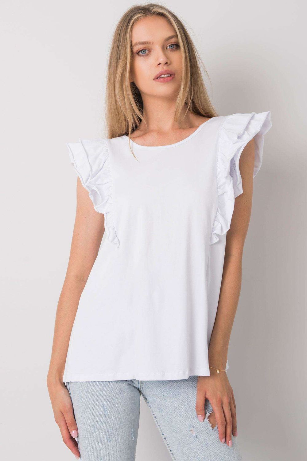 Ruffled blouse