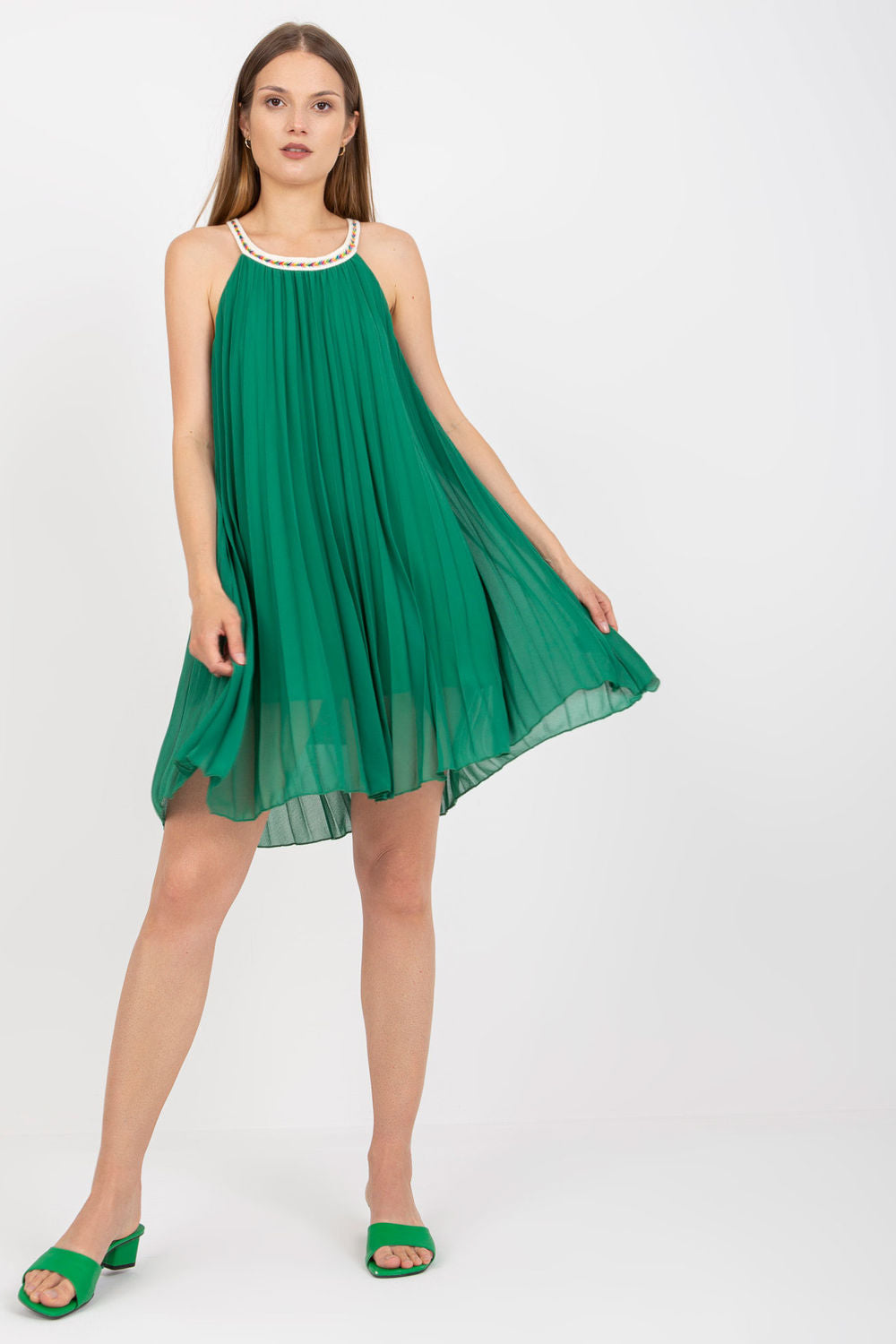 Pleated dress