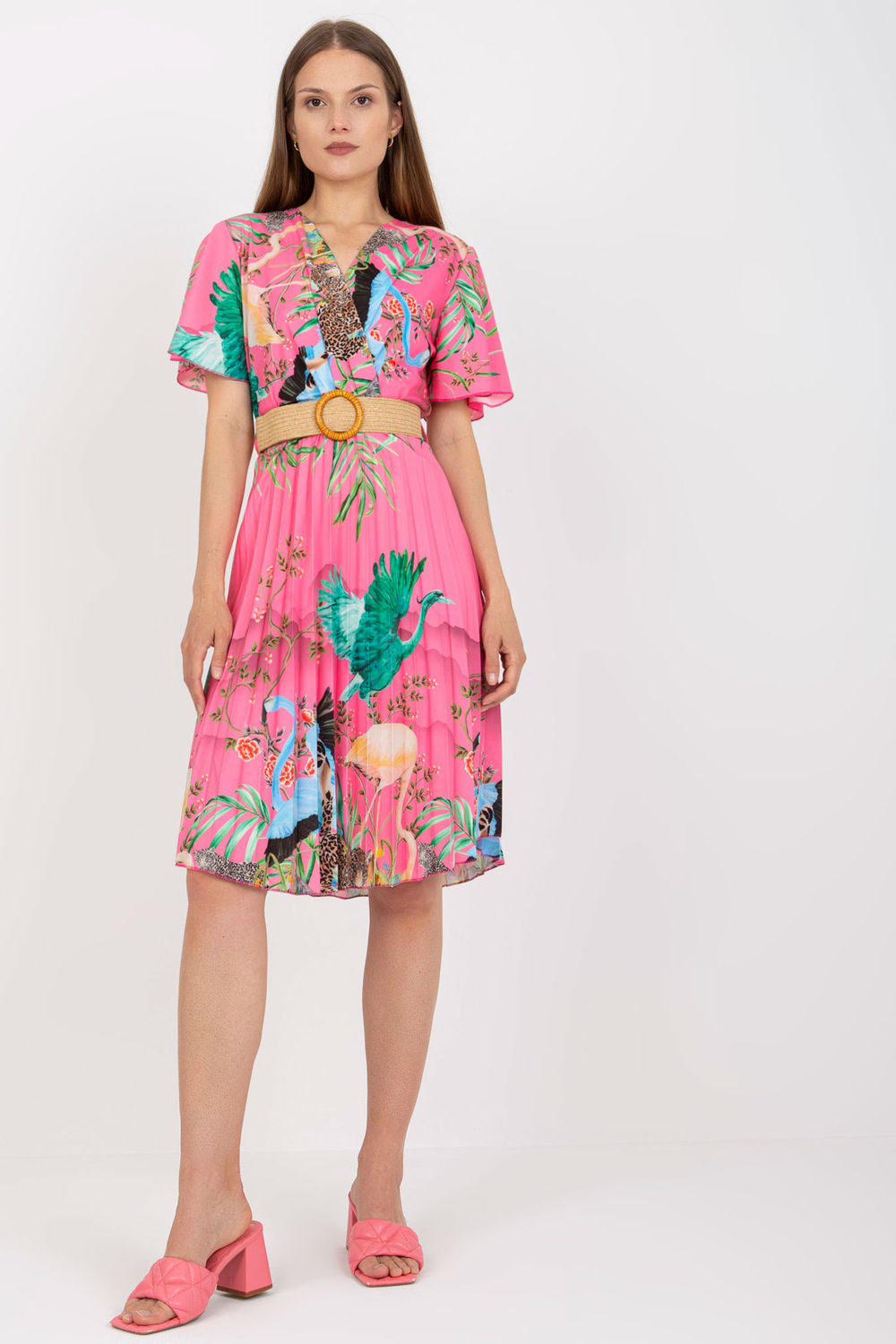 Pleated dress