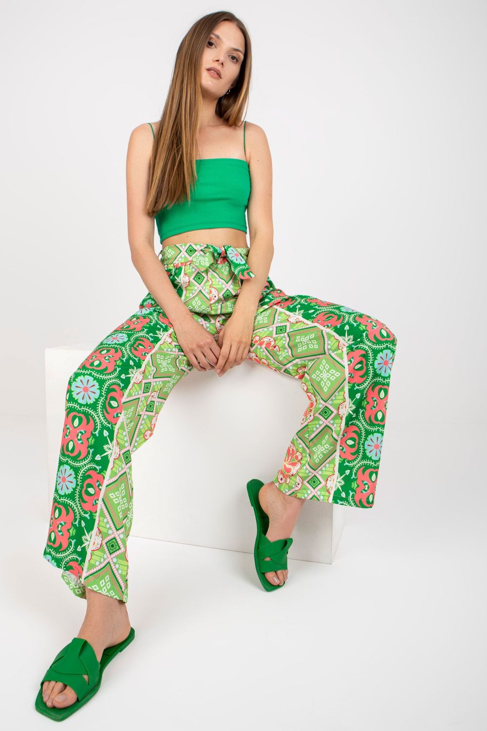 Polyester trousers