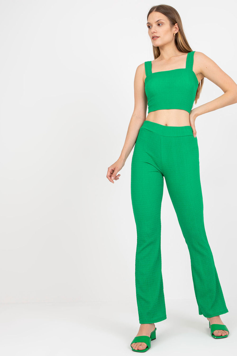 Polyester trousers