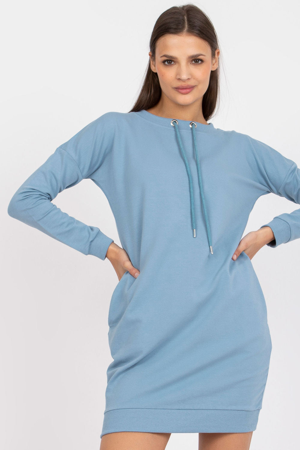 Cozy sweatshirt dress