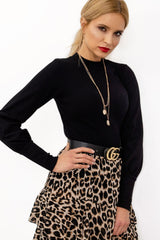Ribbed blouse