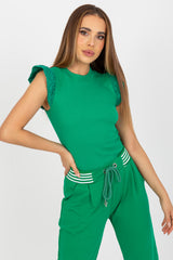 Ruffled blouse