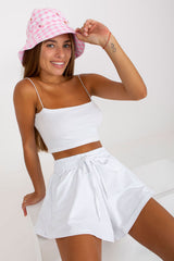 Wide-leg shorts