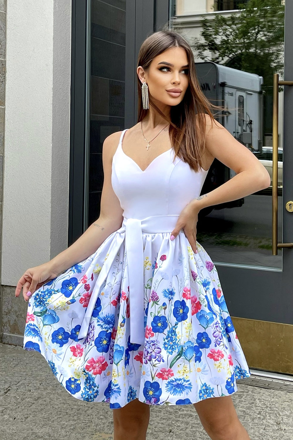 Fitted cocktail dress
